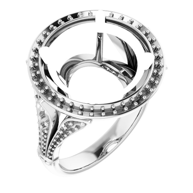 Halo-Style Engagement Ring