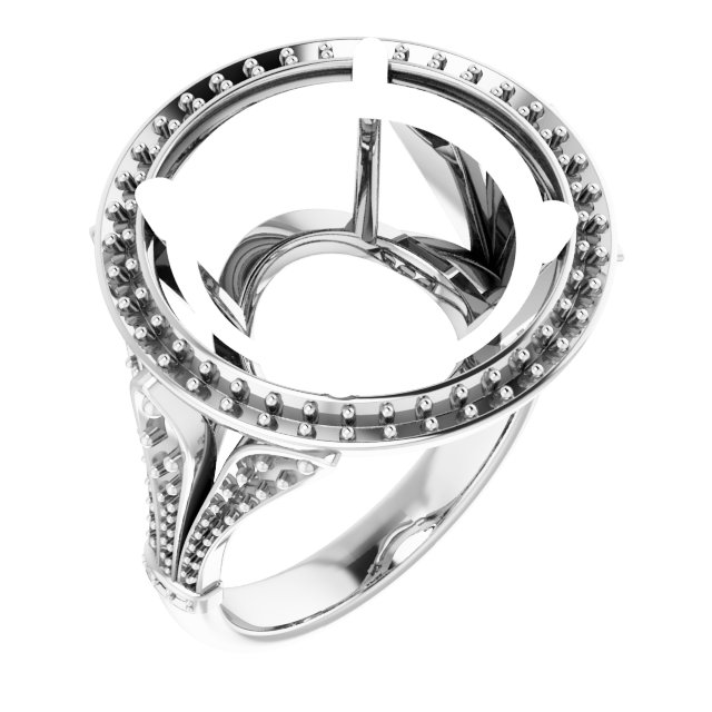 Halo-Style Engagement Ring