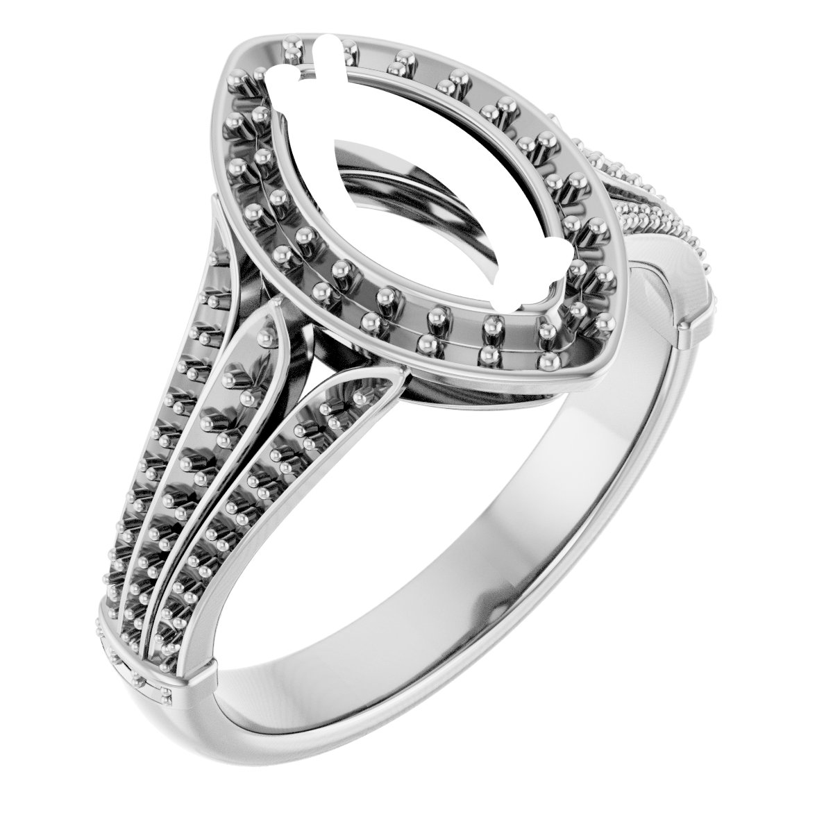 Halo-Style Engagement Ring
