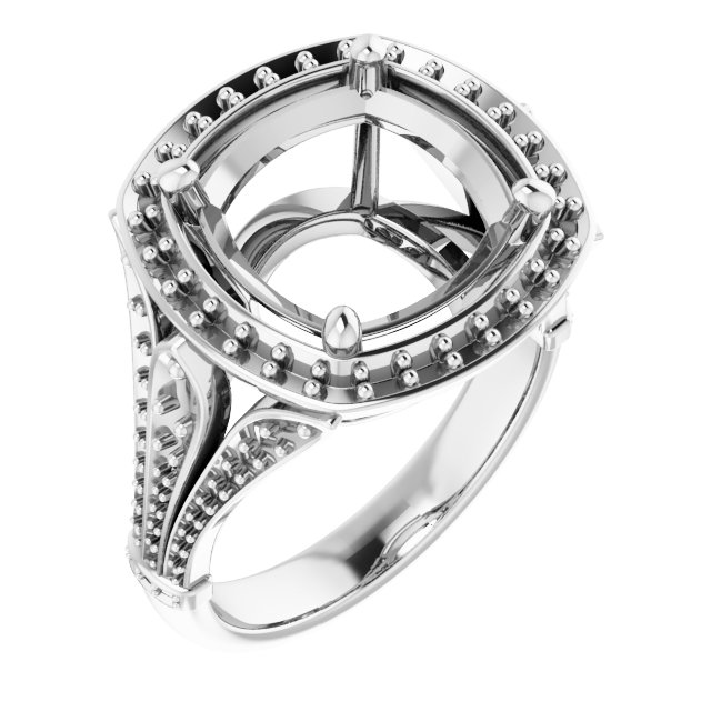 Halo-Style Engagement Ring