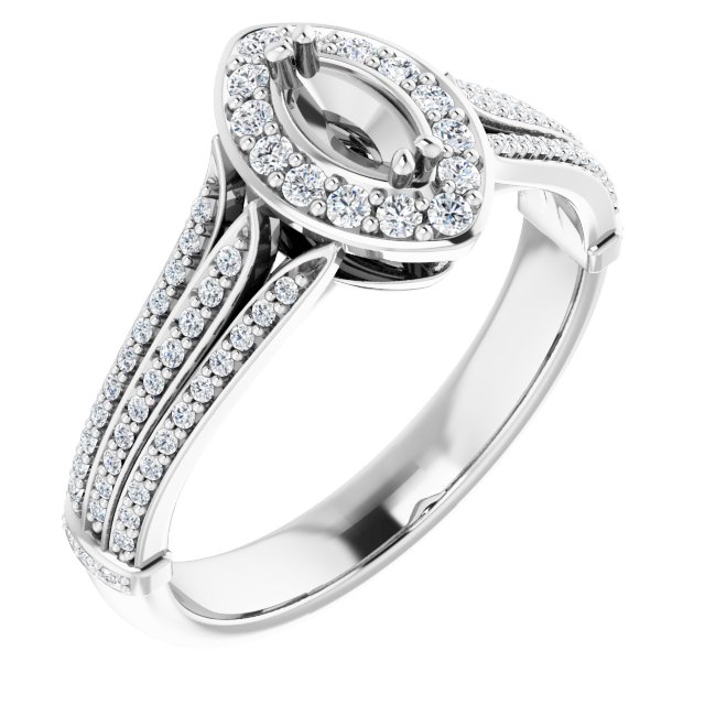 14k White Gold