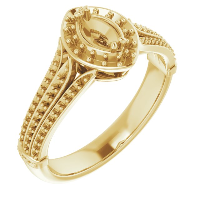 Halo-Style Engagement Ring