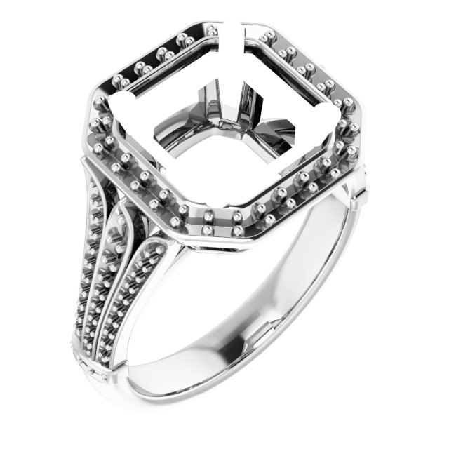 Halo-Style Engagement Ring