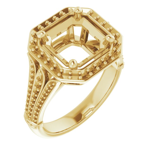 Halo-Style Engagement Ring