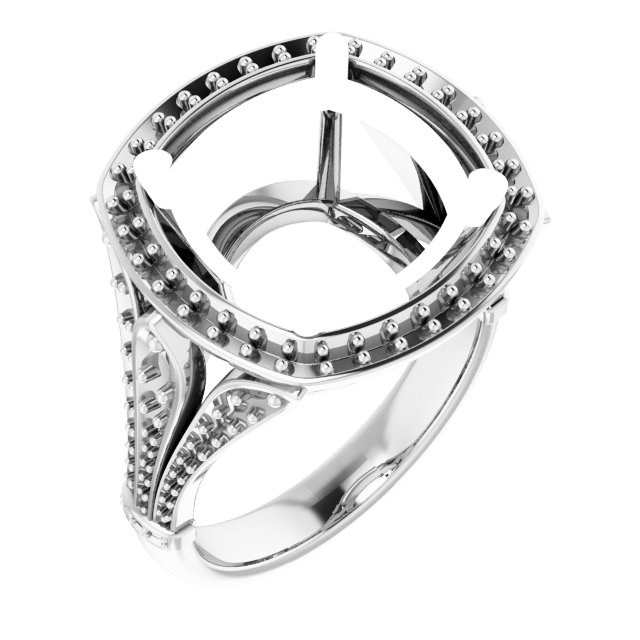 Halo-Style Engagement Ring