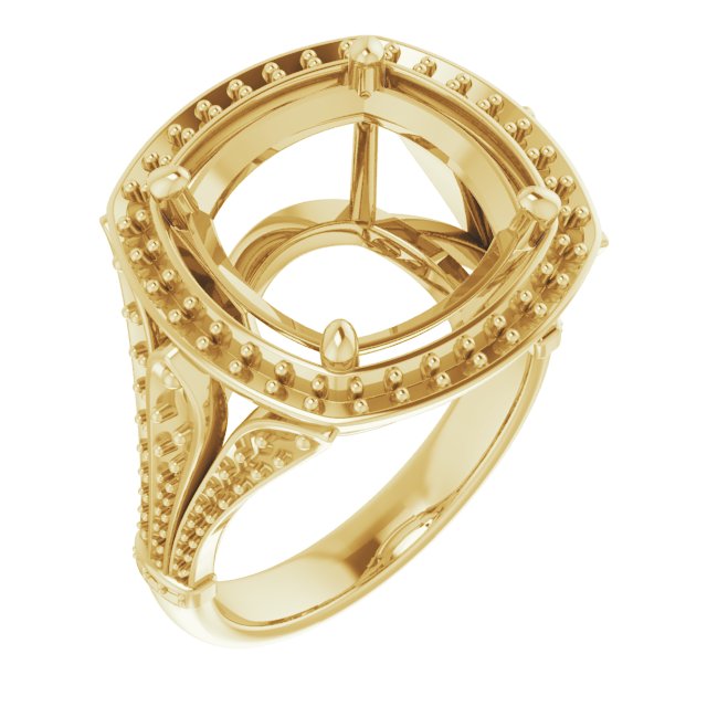 Halo-Style Engagement Ring
