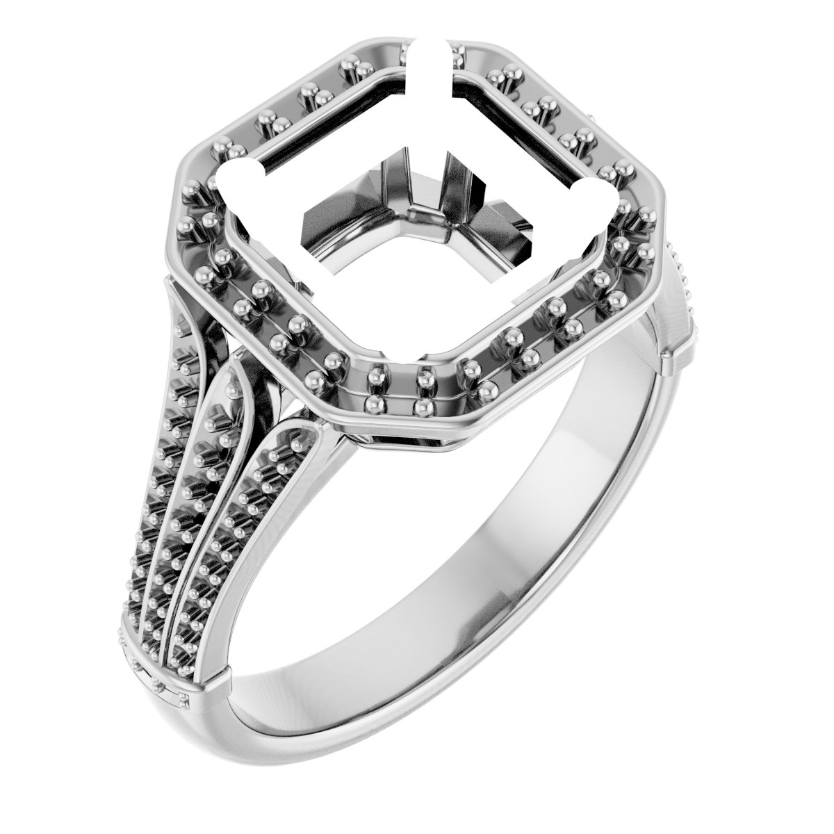 Halo-Style Engagement Ring