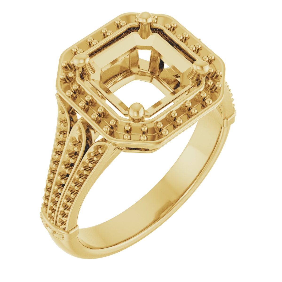 Halo-Style Engagement Ring