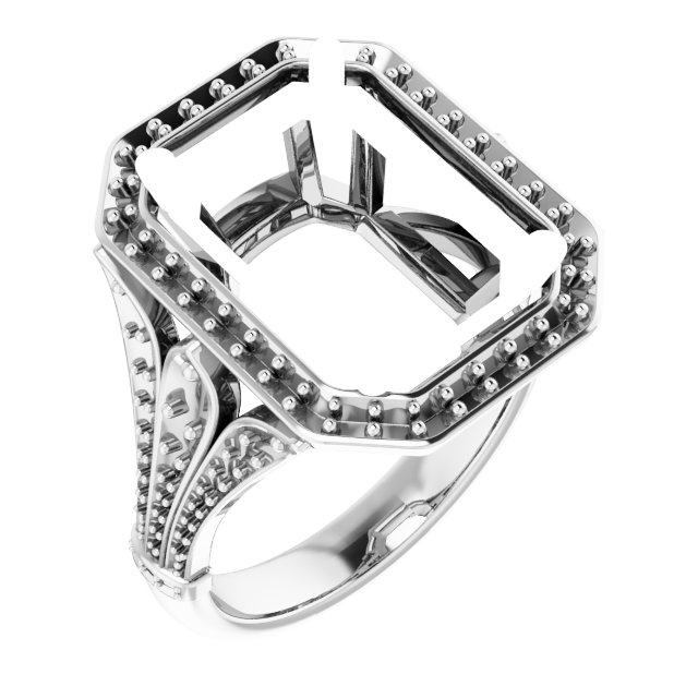 Halo-Style Engagement Ring