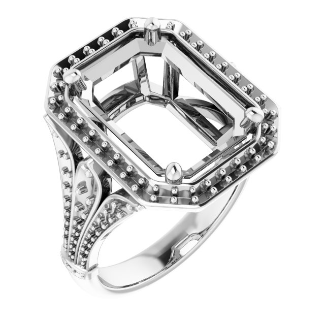 Halo-Style Engagement Ring