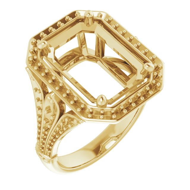 Halo-Style Engagement Ring