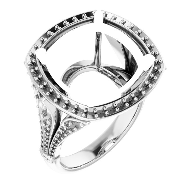 Halo-Style Engagement Ring