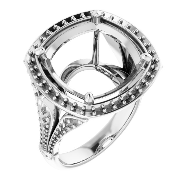 Halo-Style Engagement Ring