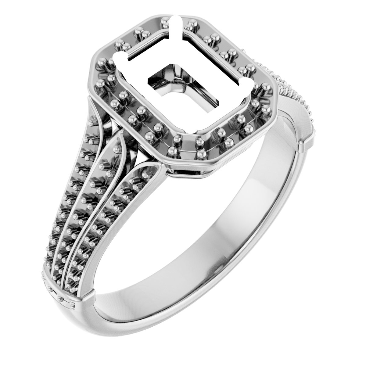 Halo-Style Engagement Ring