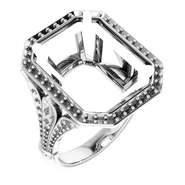 Halo-Style Engagement Ring