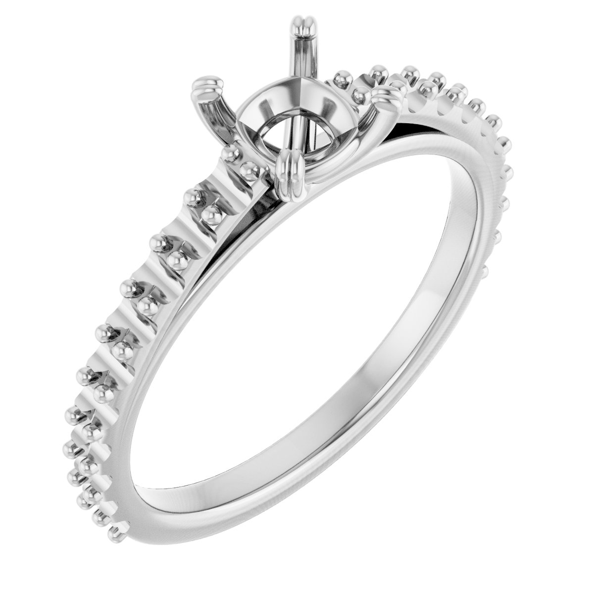 14k White Gold