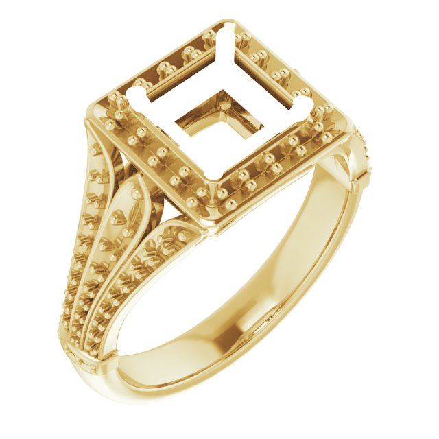 Halo-Style Engagement Ring