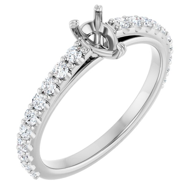 14k White Gold