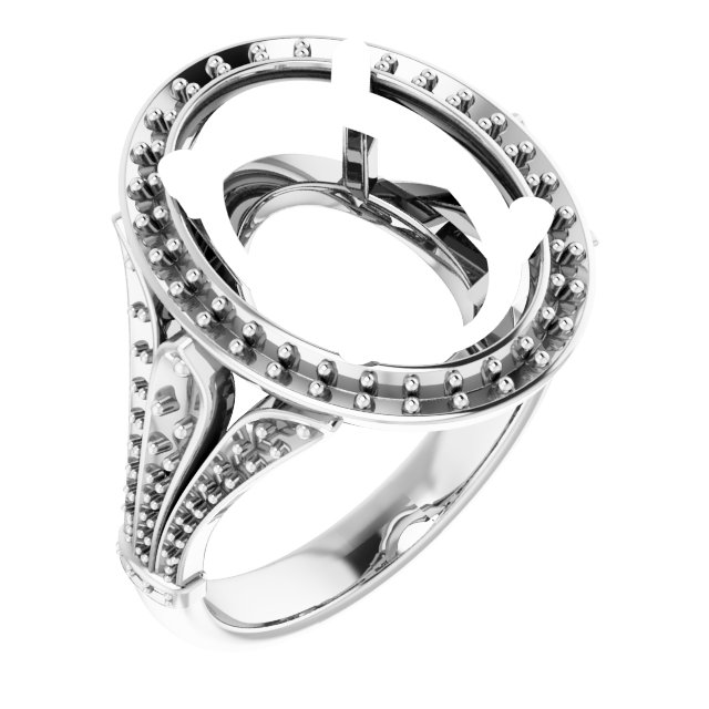 Halo-Style Engagement Ring