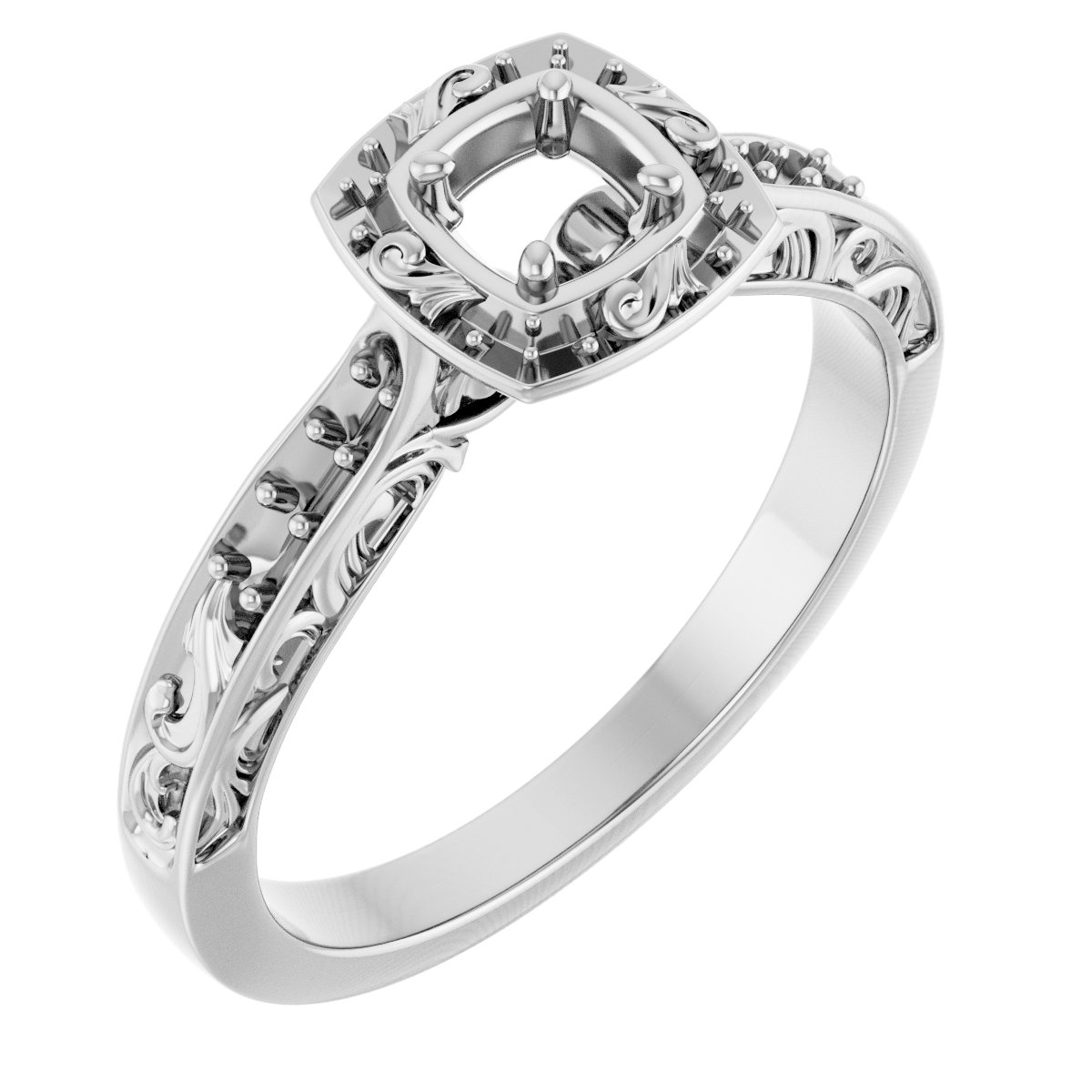 14k White Gold