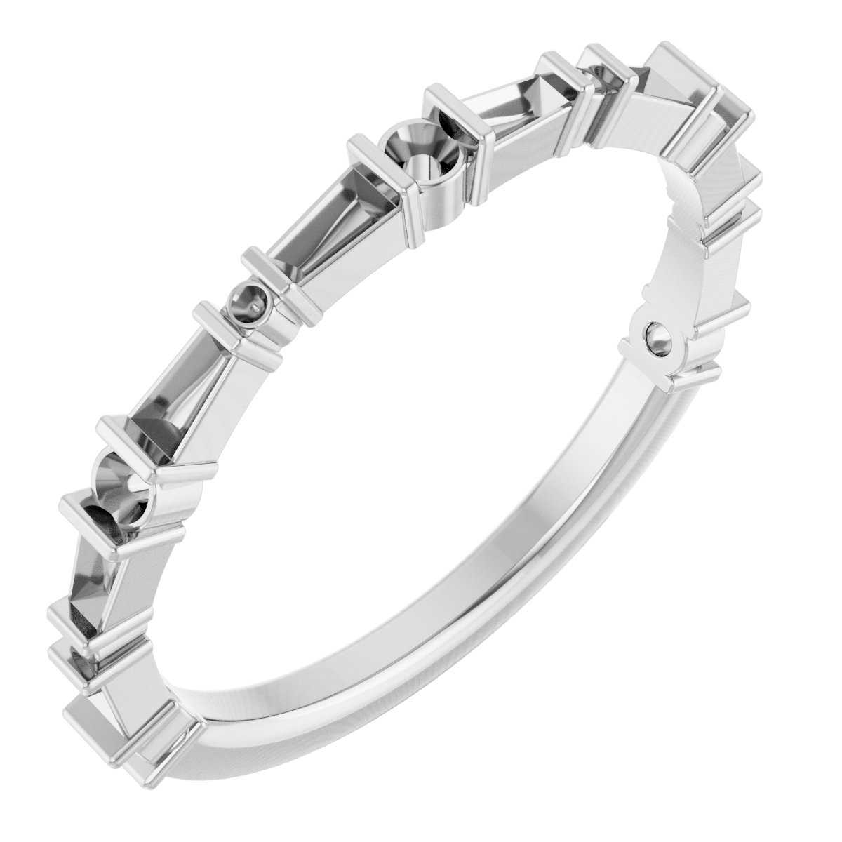 Platinum 1/2 CTW Natural Diamond Anniversary Band 