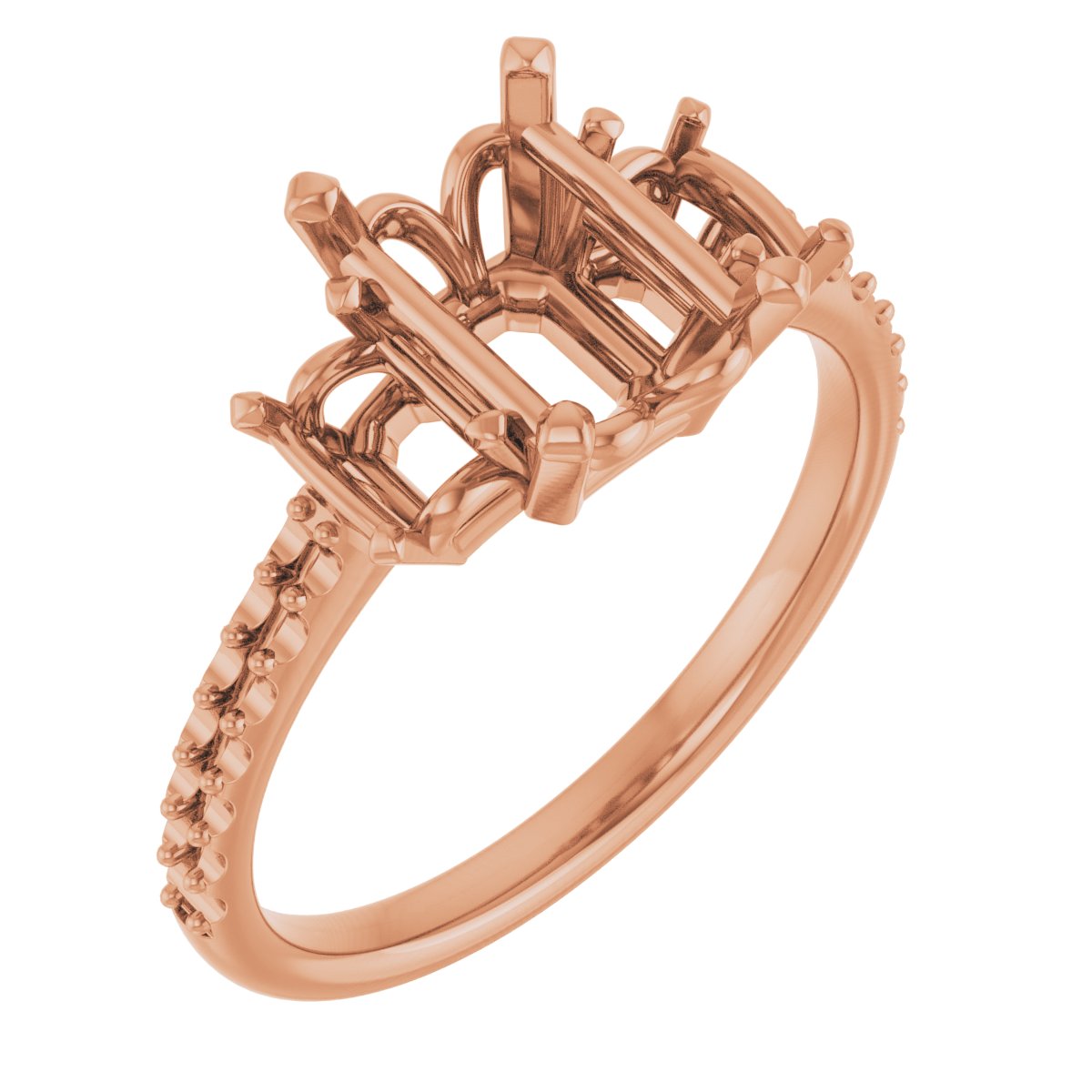 Three-Stone Engagement Ring or Band