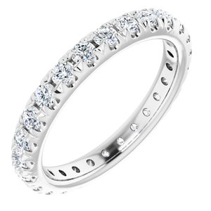 Eternity And Anniversary Bands | French-Set Eternity Band