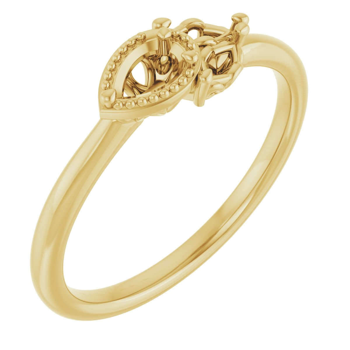 14K Yellow .25 CTW Diamond Ring Ref. 14296102