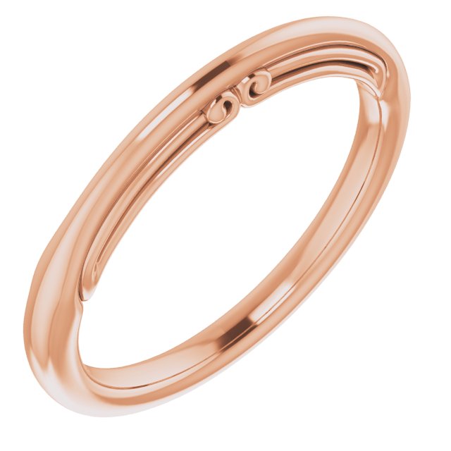 14K Rose Matching Band  