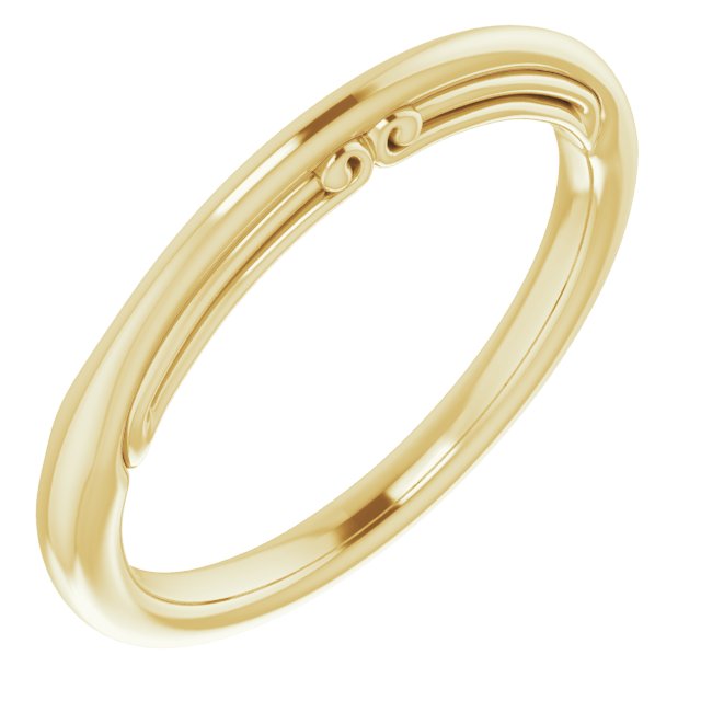 14K Yellow Matching Band  