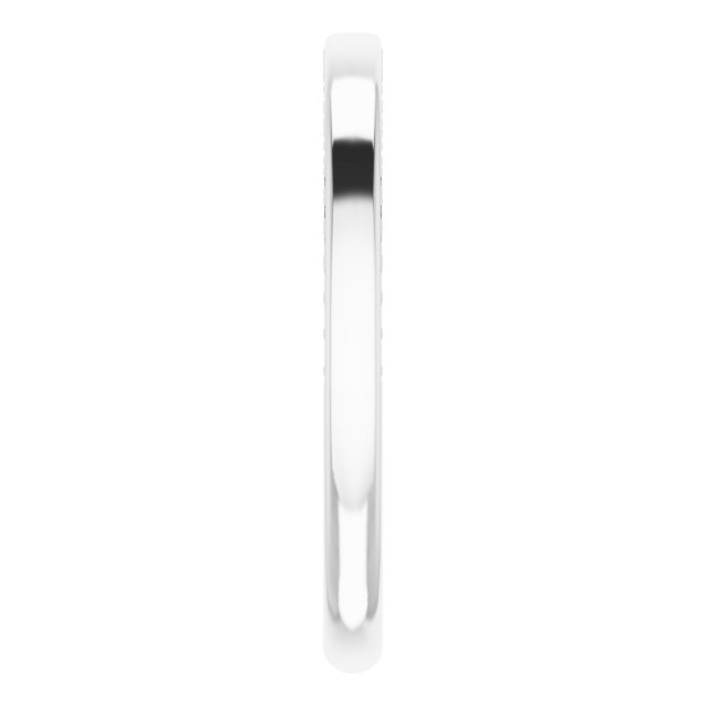 Band Mounting for 5x5 mm Heart Ring view 4