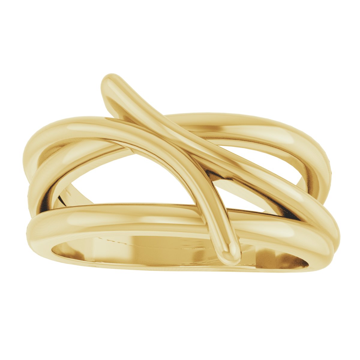 14K Yellow Freeform Ring