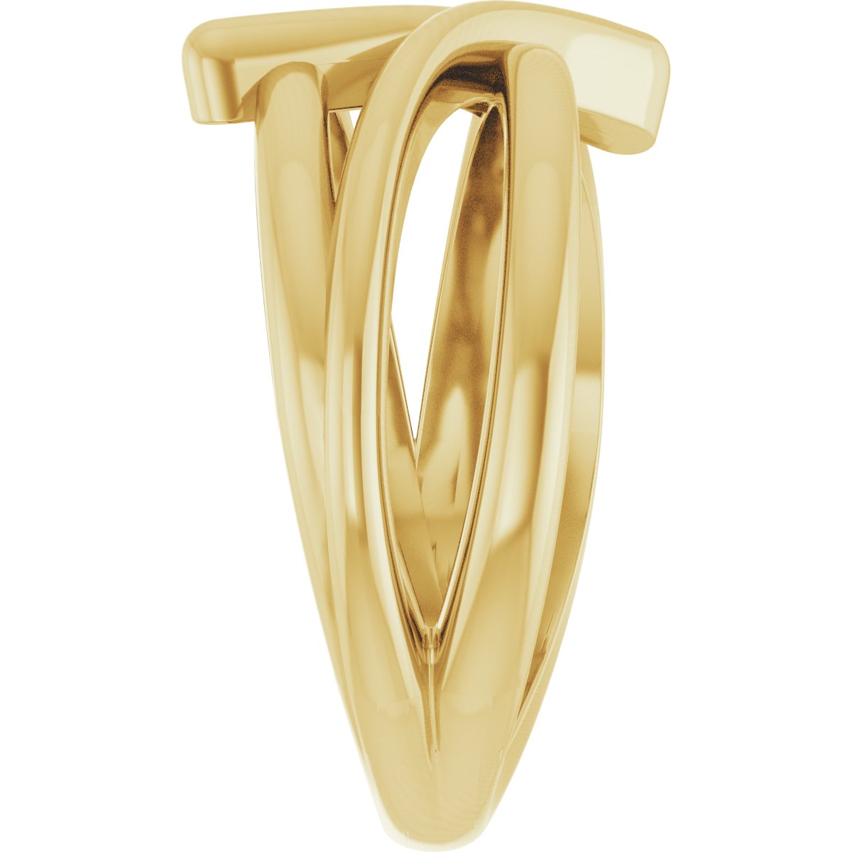 14K Yellow Freeform Ring