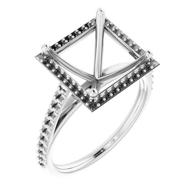 Halo-Style Engagement Ring