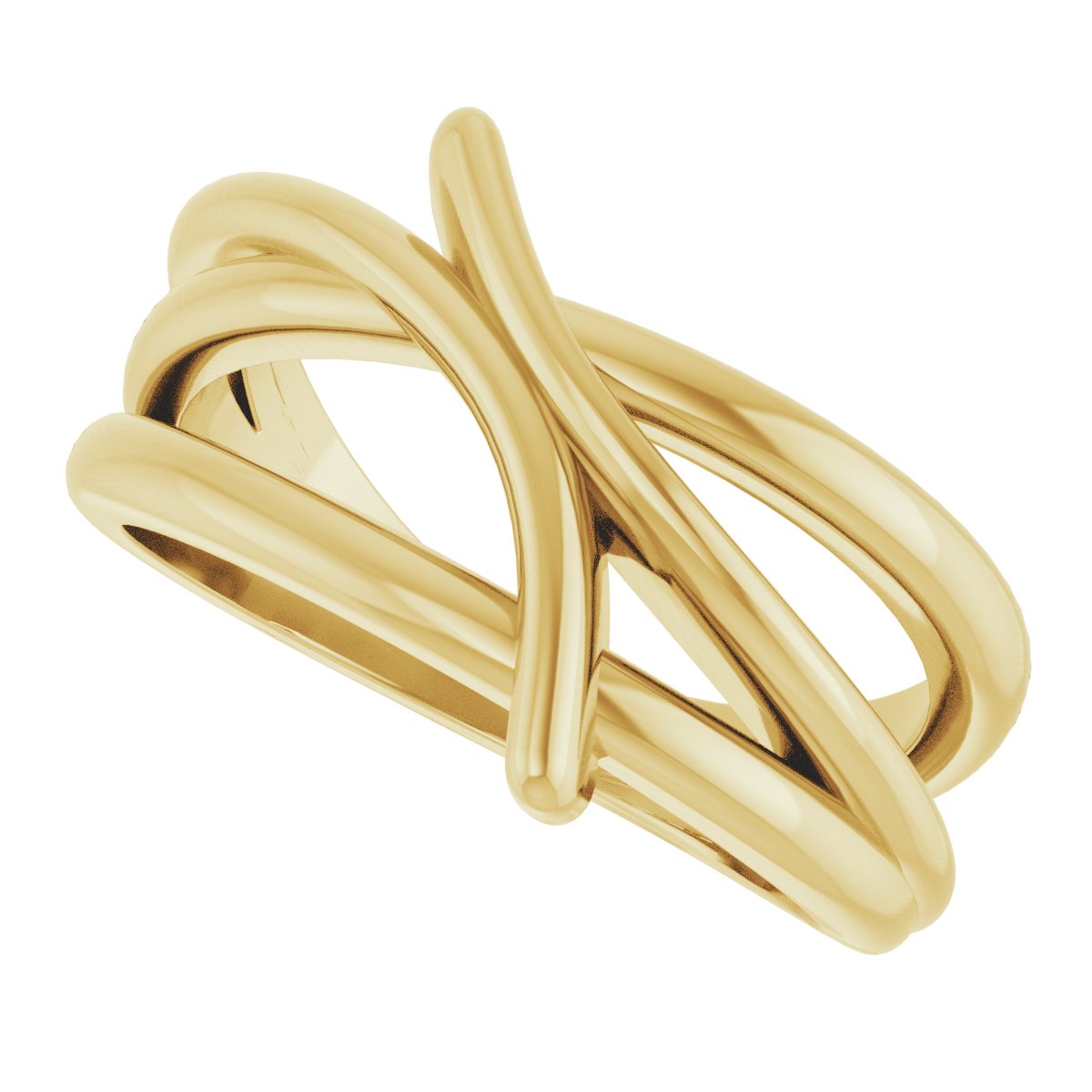 14K Yellow Freeform Ring