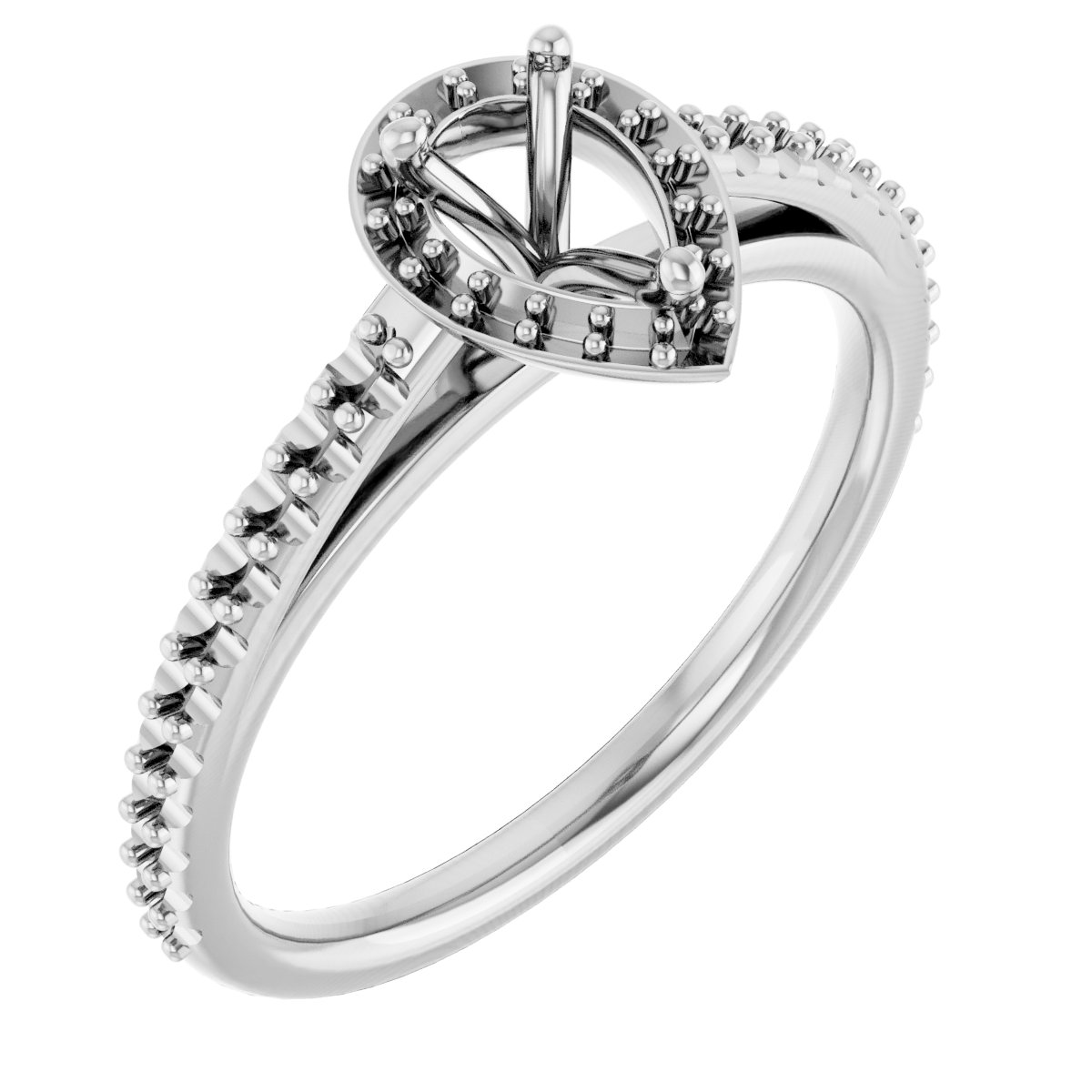 14k White Gold