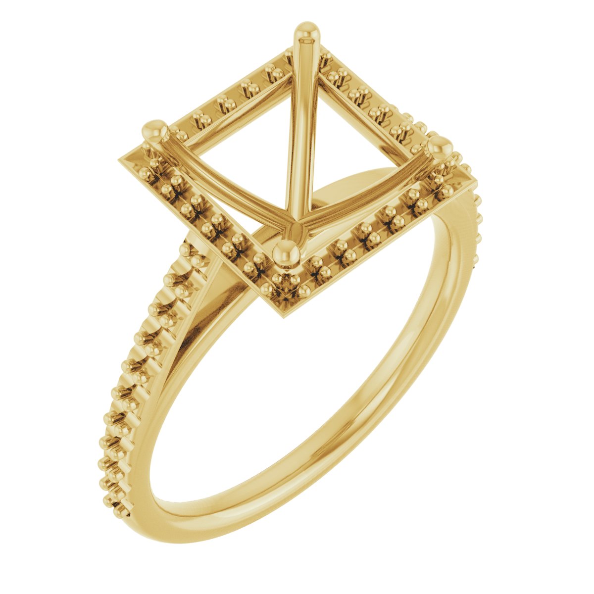 Halo-Style Engagement Ring