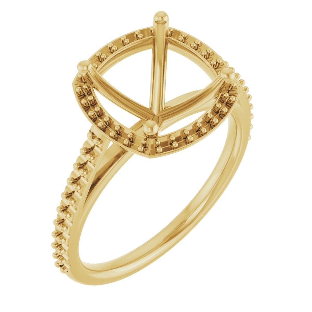 Halo-Style Engagement Ring