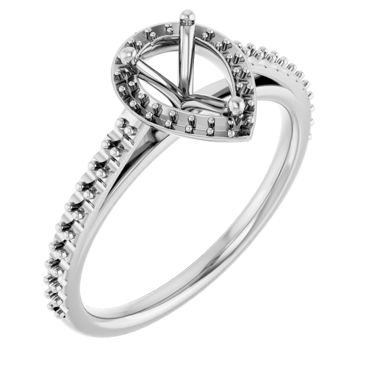 Halo-Style Engagement Ring