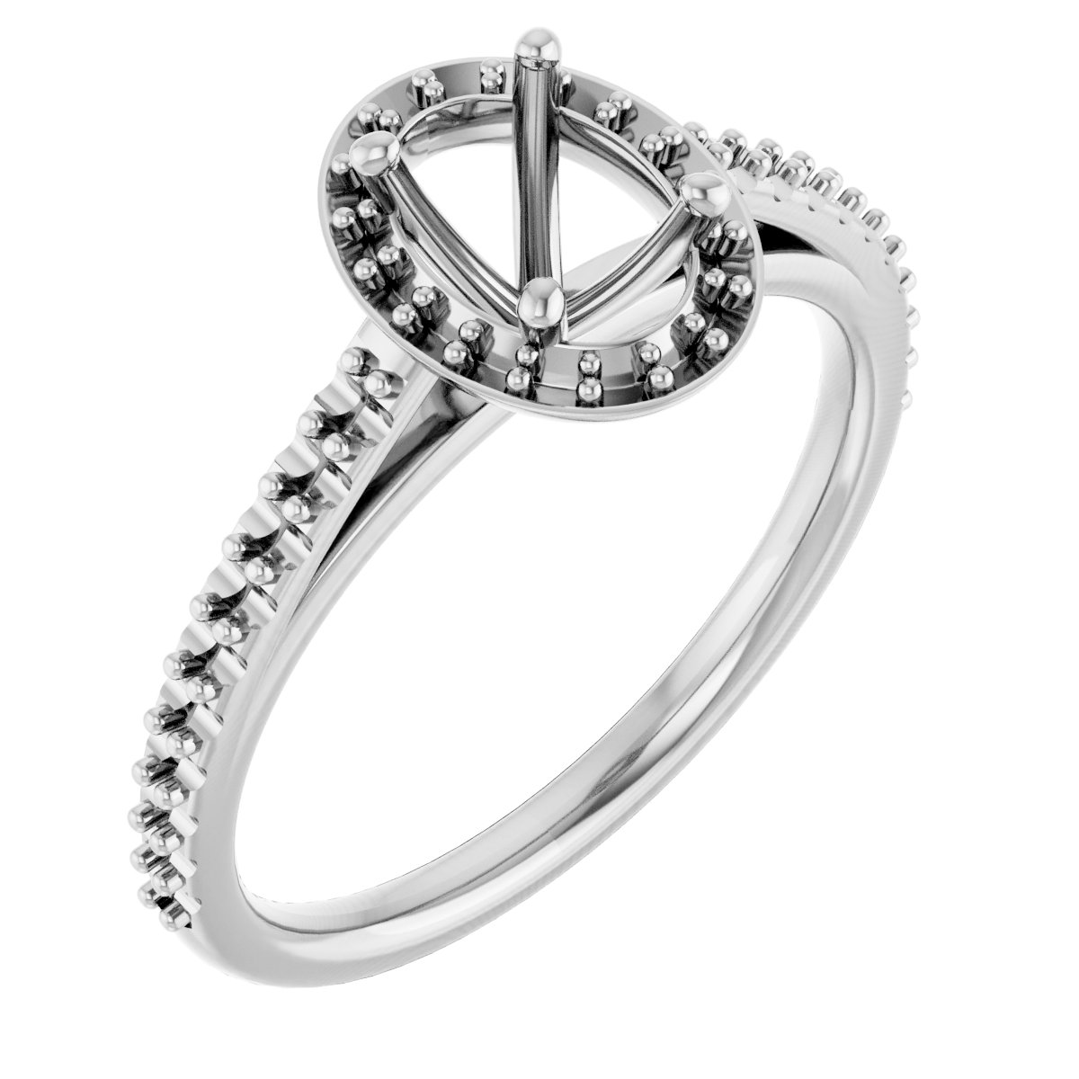 14k White Gold