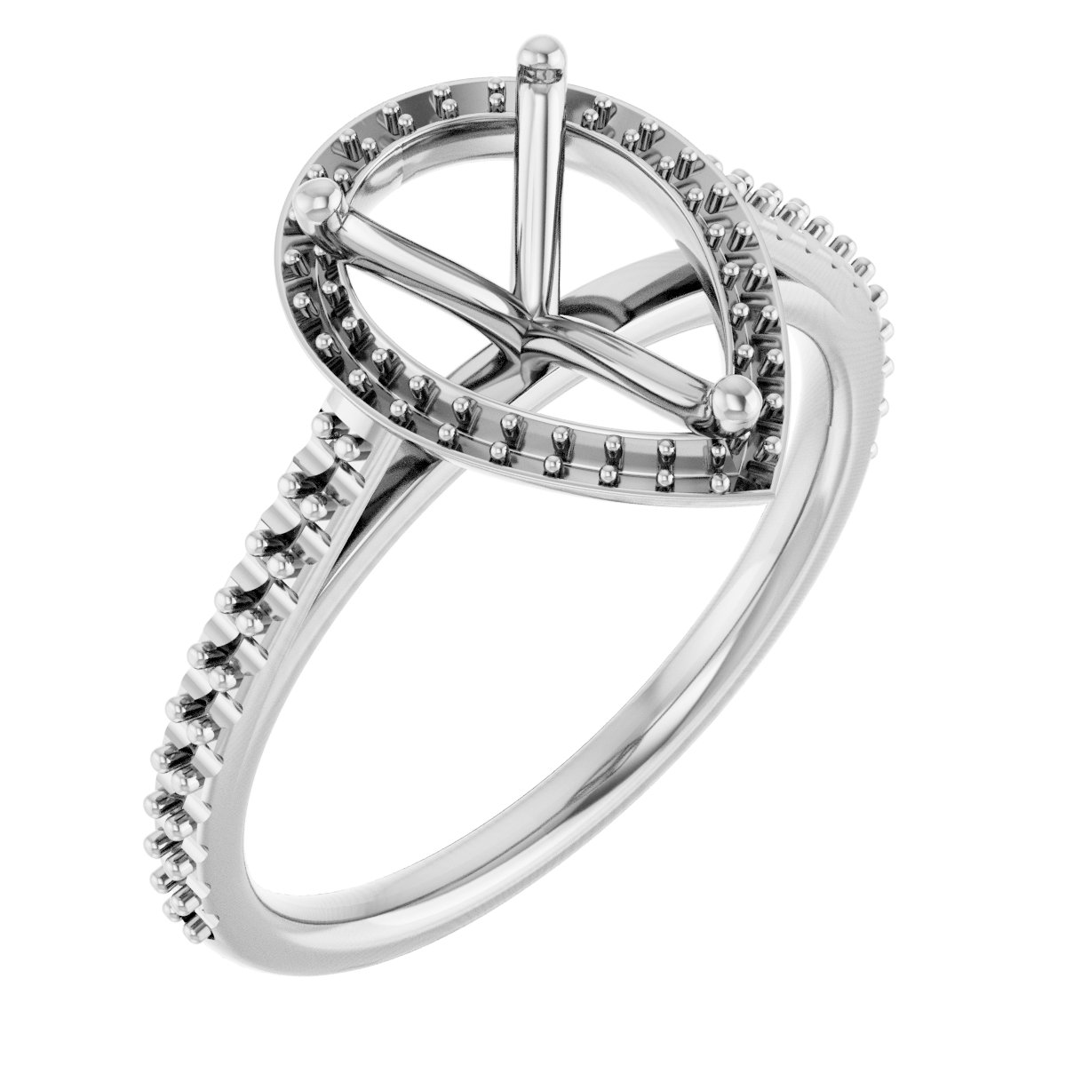 Halo-Style Engagement Ring