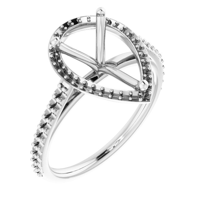 Halo-Style Engagement Ring