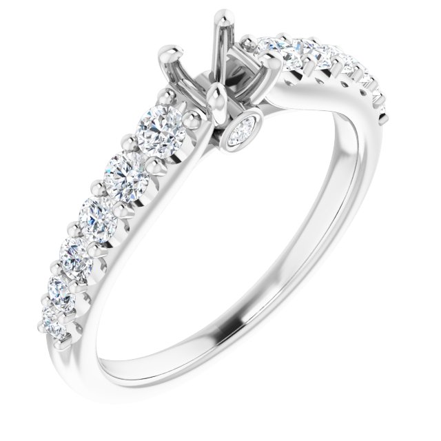 14k White Gold