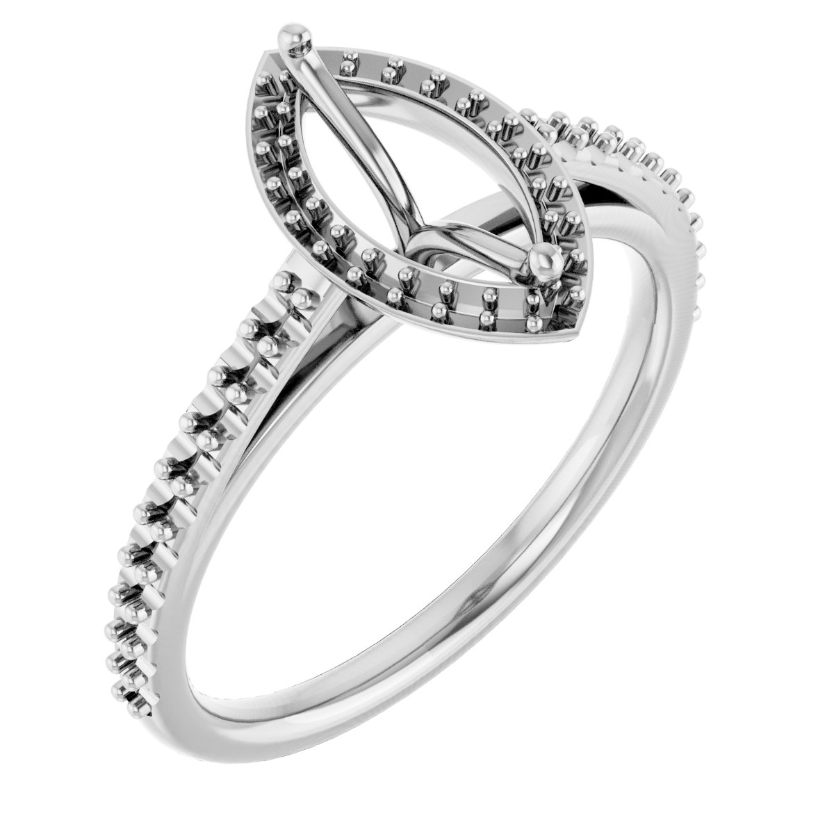 Halo-Style Engagement Ring