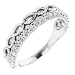 Infinity-Inspired Stackable Ring