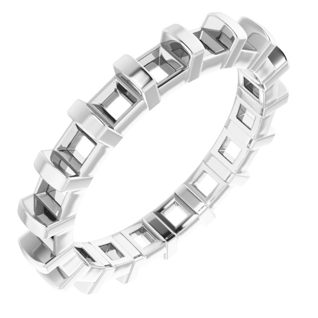 14K White 1.90 CTW Diamond Eternity Band Ref 14030620