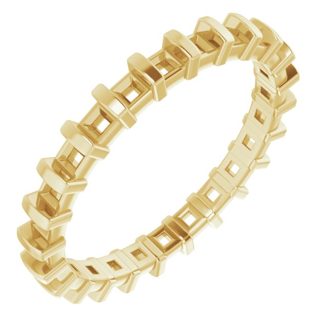 14K Yellow .90 CTW Diamond Eternity Band Ref 14030653