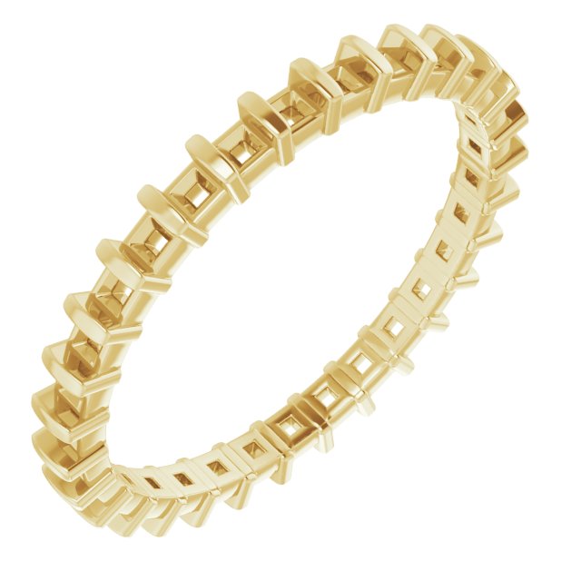 14K Yellow .75 CTW Diamond Eternity Band Ref 14030649