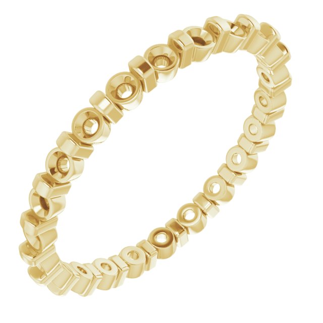 14K Yellow .625 CTW Diamond Eternity Band Ref 14532995