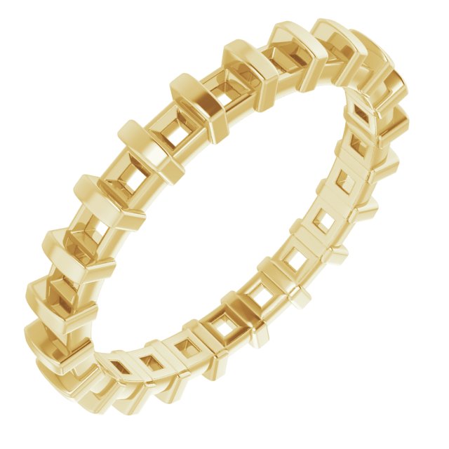 14K Yellow 1.125 CTW Diamond Eternity Band Ref 14533381